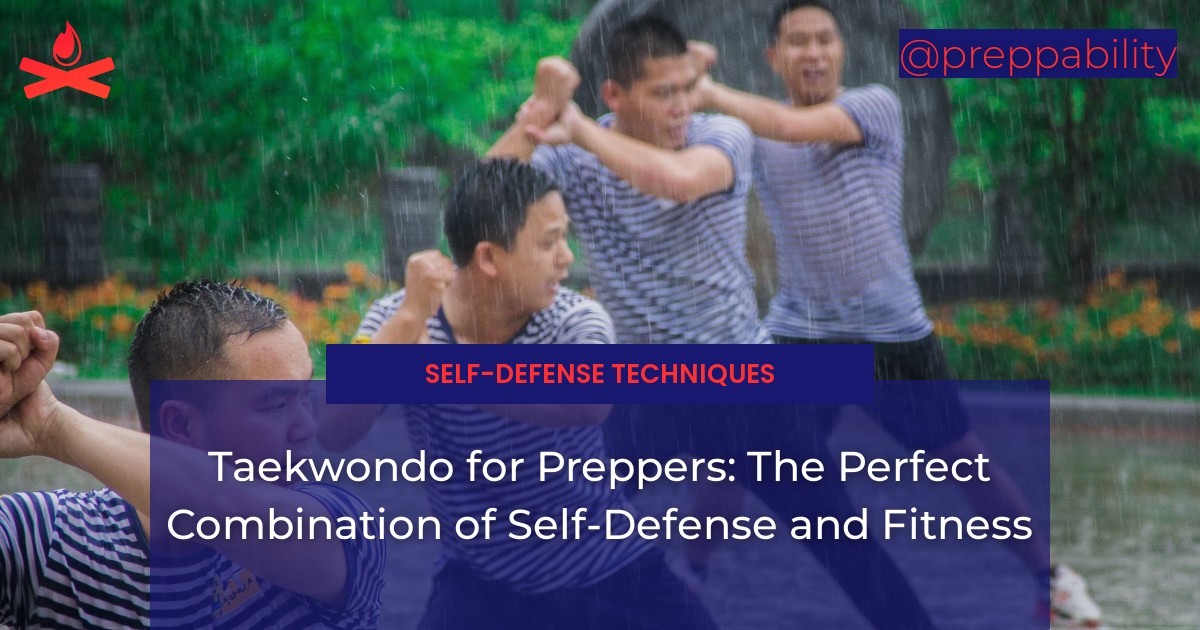 Taekwondo for Preppers: The Perfect Combination of Self-Defense and Fitness
